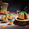 Pumpkin Spice Cake & Cupcake Set, cake gift, cake, thanksgiving gift, thanksgiving, halloween gift, halloween, fall gift, fall