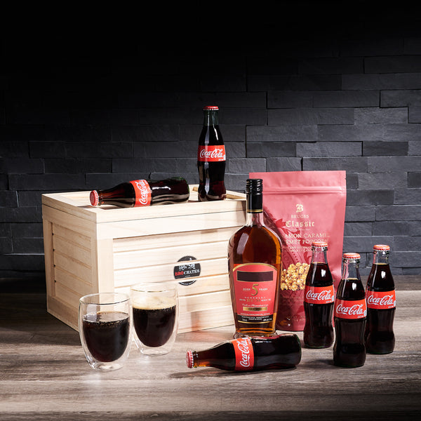 The Gentleman” Liquor Decanter Crate - liquor gift baskets - Canada  delivery - BroCrates Canada