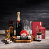 Celebratory Charcuterie Gift Set, gourmet gift, champagne gift, sparkling wine