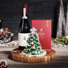 Under the Christmas Tree Wine Gift, wine gift, wine, holiday gift, holiday, chocolate gift, chocolate, christmas gift, christmas
