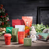 Yuletide Penguin & Champagne Gift Set, christmas gift, christmas, holiday gift, holiday, liquor gift, liquor, gourmet gift, gourmet, coffee gift, coffee