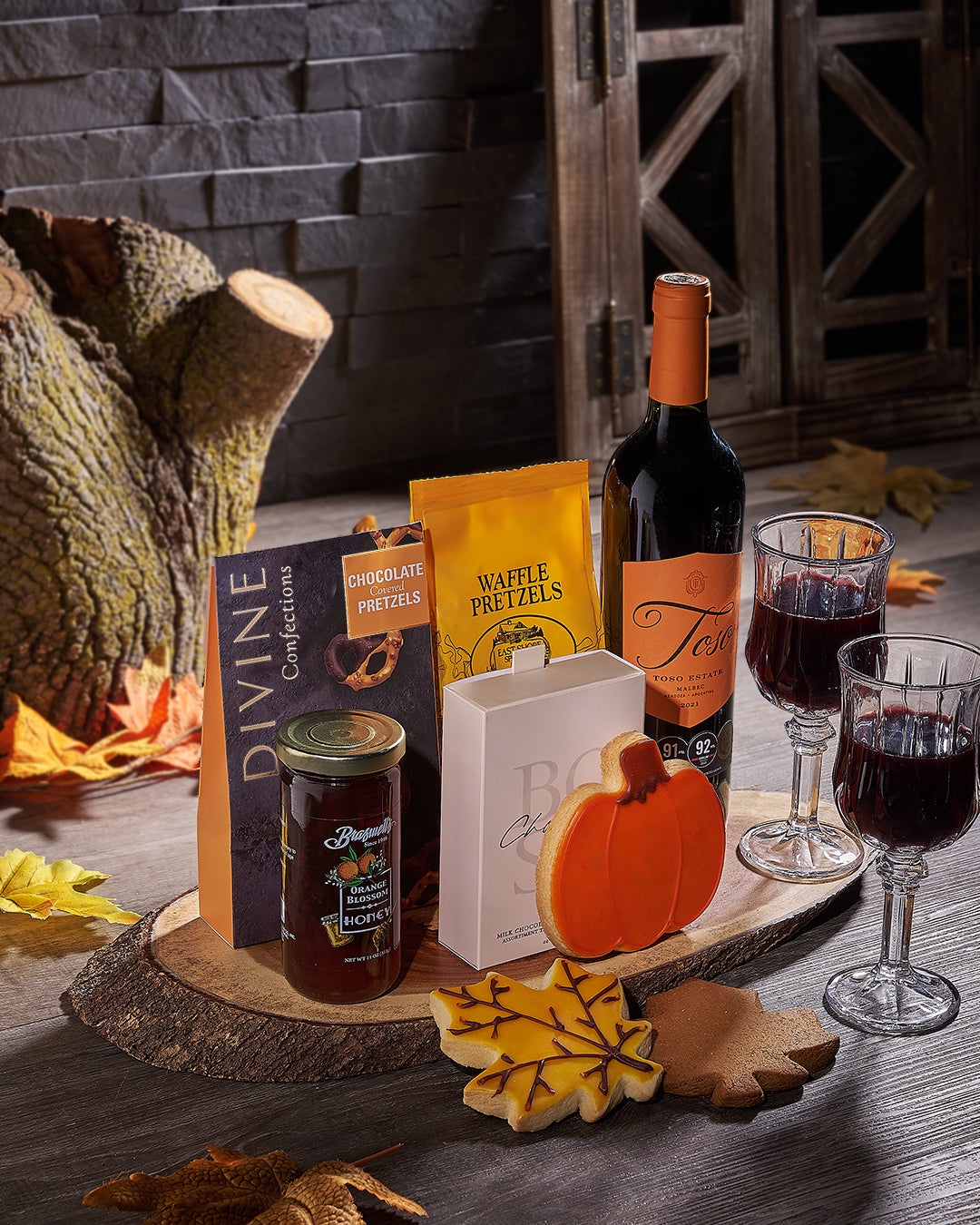 BroCrates holiday gift baskets being assembled in Canadian facility