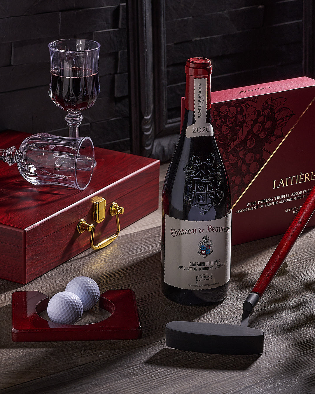 premium gift crate for men with beer snacks and gourmet treats