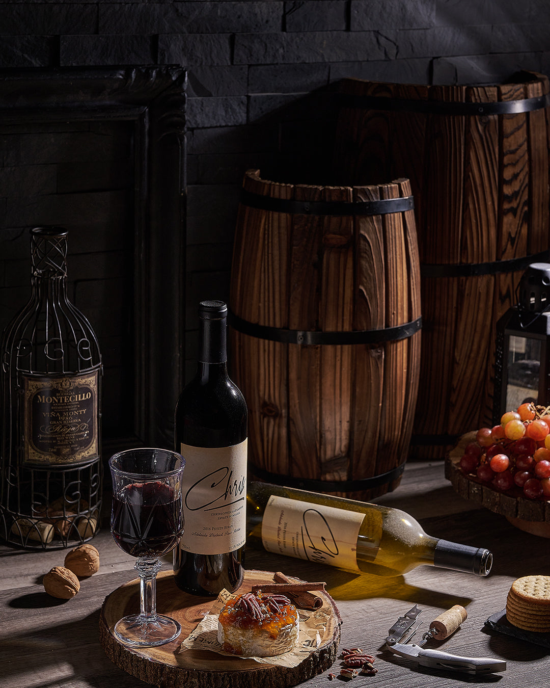 curated gift crate for men with beer snacks and gourmet treats