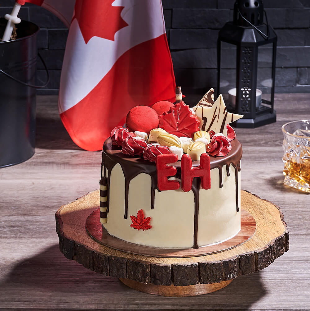 Canada Day Beaver Cake — April Julian Cakes