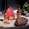 Chocolate & Liquor Holiday Gift Set, christmas gift, christmas, holiday gift, holiday, liquor gift, liquor, gourmet gift, gourmet