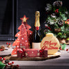 Christmas Champagne & Dessert Gift, champagne gift, champagne, sparkling wine gift, sparkling wine, gourmet gift, gourmet, chocolate gift, chocolate, christmas gift, christmas, holiday gift, holiday