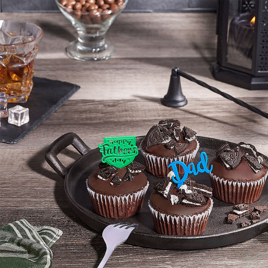 Father’s Day Oreo Cupcakes, cupcake gift, cupcake, fathers day gift, fathers day, Canada delivery
