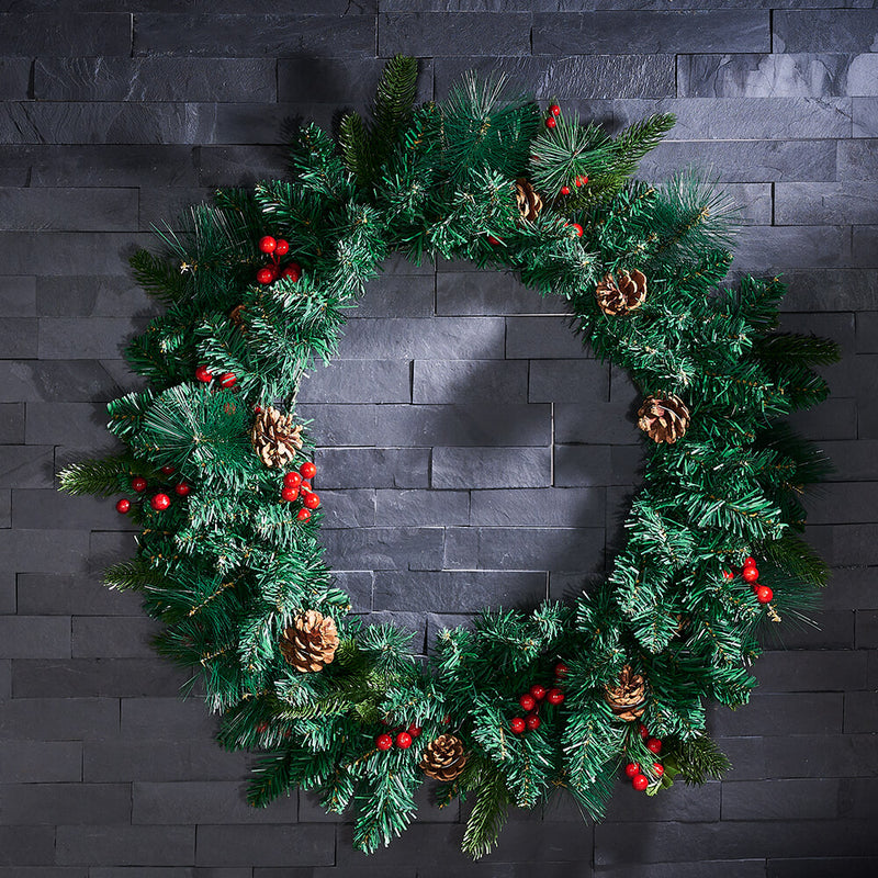 Faux Christmas Wreath, christmas gift, christmas, holiday gift, holiday, decoration gift, decoration