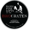 Damn Fine Gifts, Bro Crates, Gift Baskets for Men, Unique Manly Gifts For Men