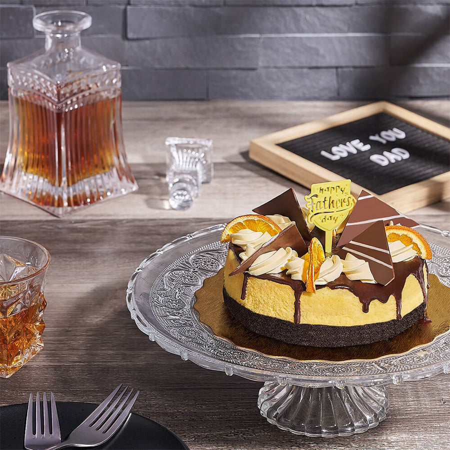 Grand Marnier Cheesecake for Dad, fathers day gift, fathers day, cake gift, cake, Canada delivery