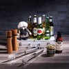 Grilling with a Cold One Gift Set, grilling gift, grilling, grill, beer gift, beer, gourmet gift, gourmet