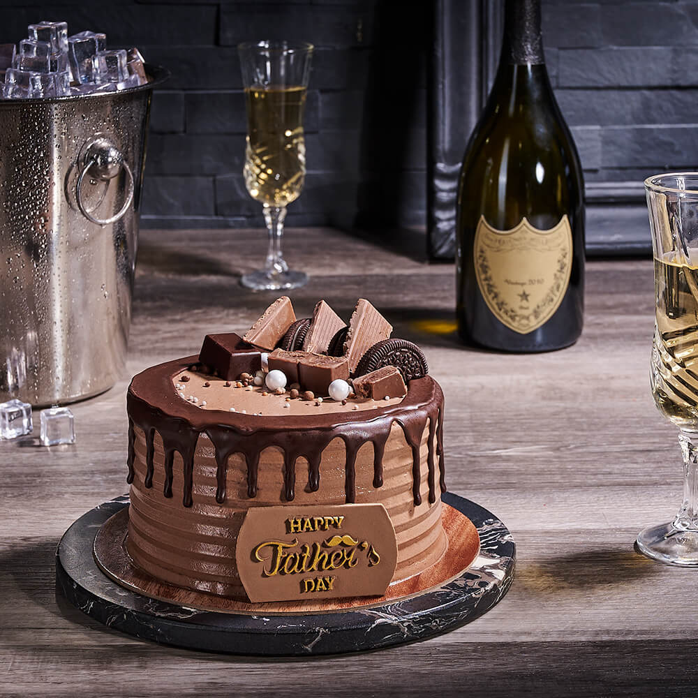 Happy Father’s Day Cake, Father’s Day Chocolate Cake, fathers day gift, fathers day, cake gift, cake, gourmet gift, gourmet, fathers day cake gift, fathers day cake
