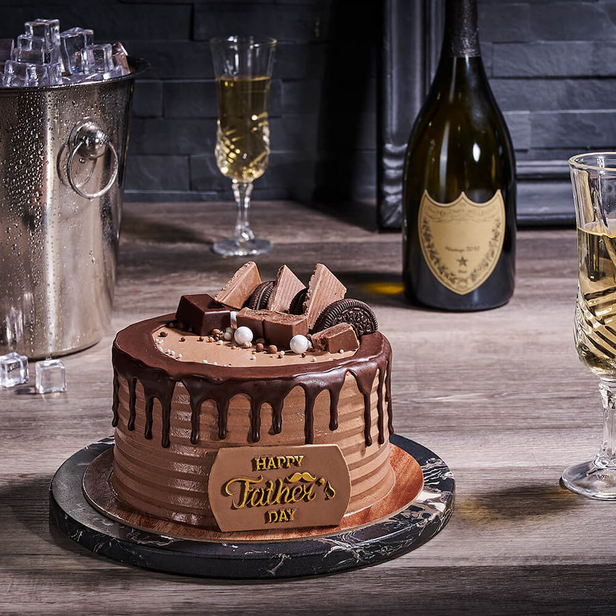 Happy Father’s Day Cake, Father’s Day Chocolate Cake, fathers day gift, fathers day, cake gift, cake, gourmet gift, gourmet, fathers day cake gift, fathers day cake