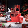 Holiday Wine & Plush Mouse Gift Sled, wine gift, wine, gourmet gift, gourmet, christmas gift, christmas, holiday gift, holiday