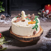 Large Christmas Cake, cake gift, cake, gourmet gift, gourmet, christmas gift, christmas, holiday gift, holiday
