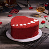 Large Dreamy Heart Cake, cake gift, cake, gourmet gift, gourmet, valentines gift, valentines, baked goods gift, baked goods