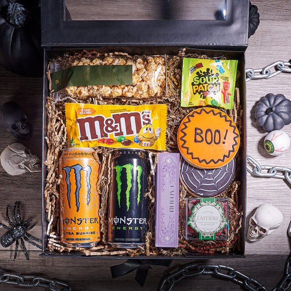 Monstrous Halloween Candy Box – Halloween gift baskets – Canada