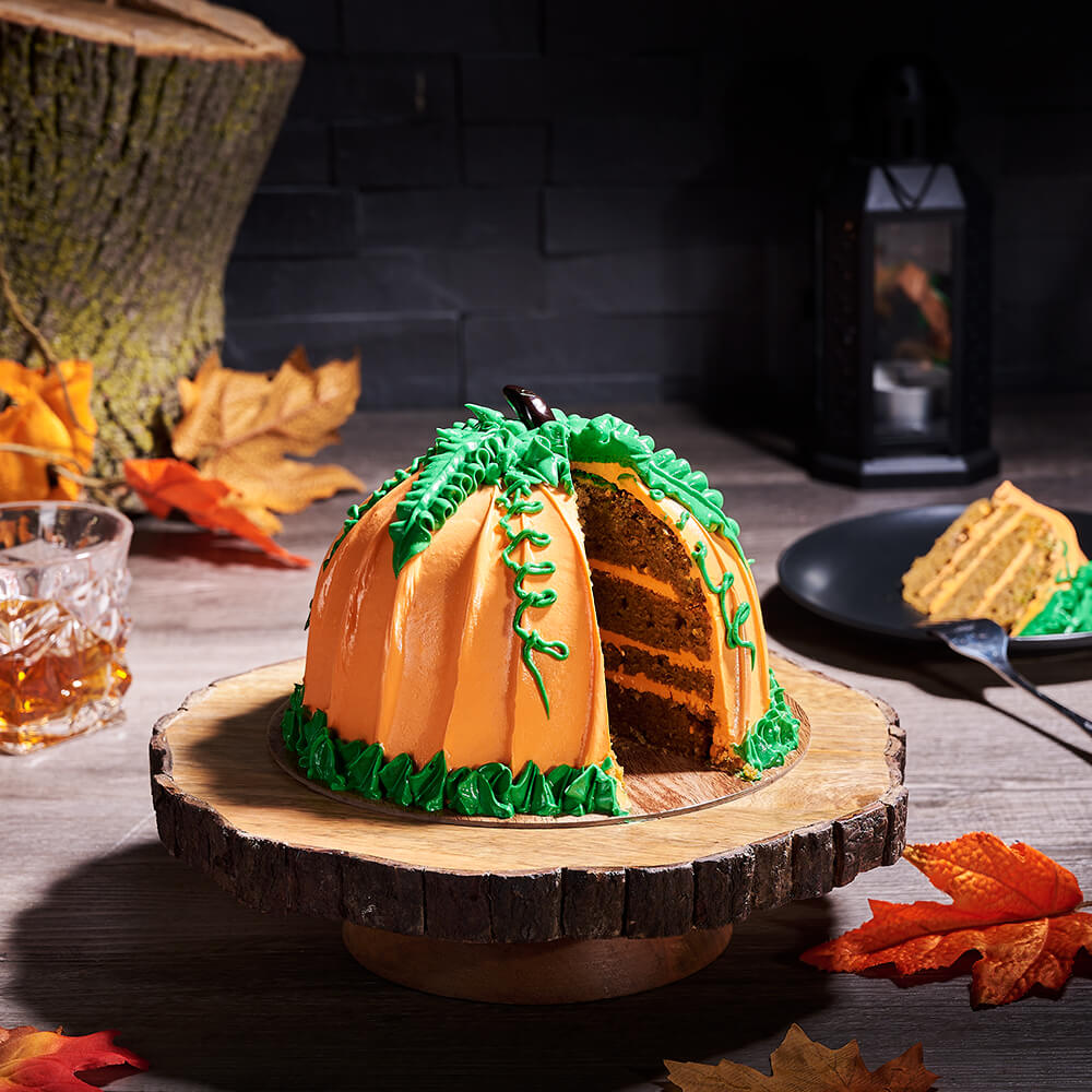 Pumpkin Spice Cake, cake gift, cake, thanksgiving gift, thanksgiving, halloween gift, halloween, fall gift, fall, gourmet gift, gourmet