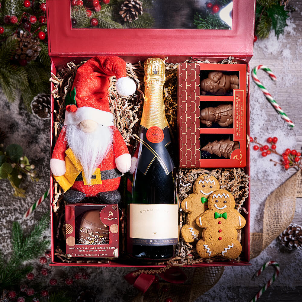 Santa’s Sparkling Wine Gift Box
