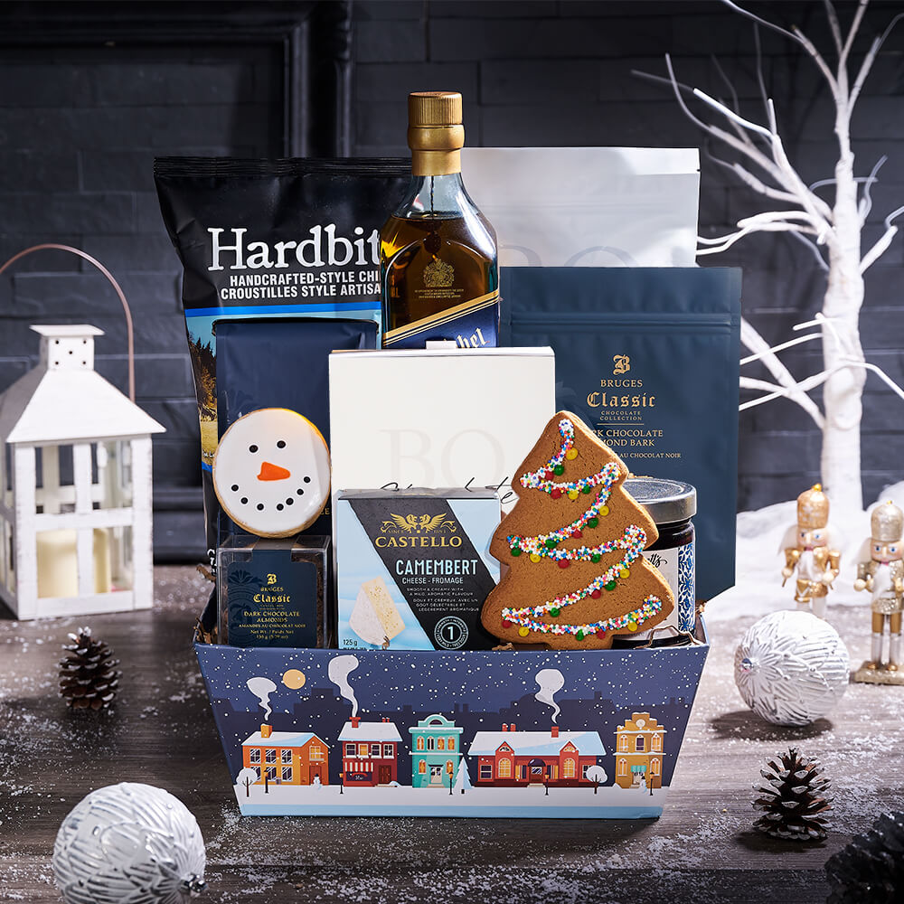 Snowman Surprise Liquor Gift, christmas gift, christmas, holiday gift, holiday, gourmet gift, gourmet, liquor gift, liquor