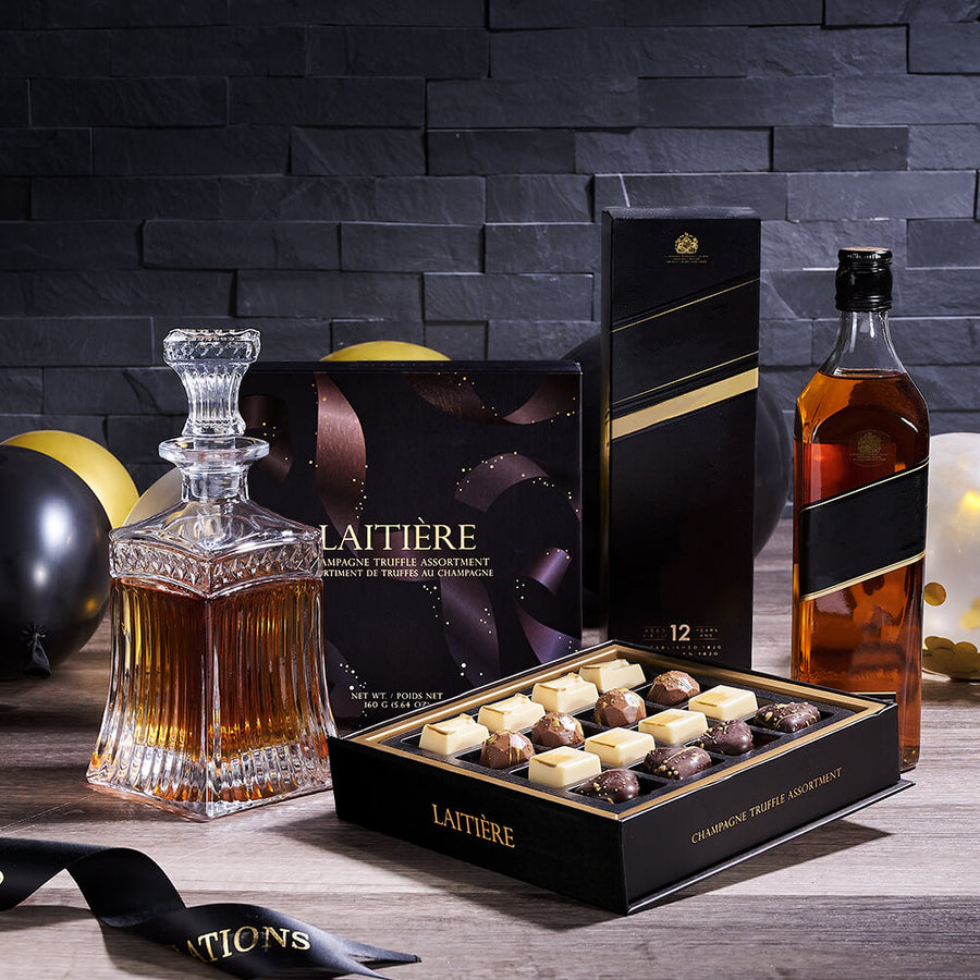 Spirit of Graduation Decanter Gift, graduation gift, graduation, liquor gift, liquor, gourmet gift, gourmet, chocolate gift, chocolate, decanter gift, decanter