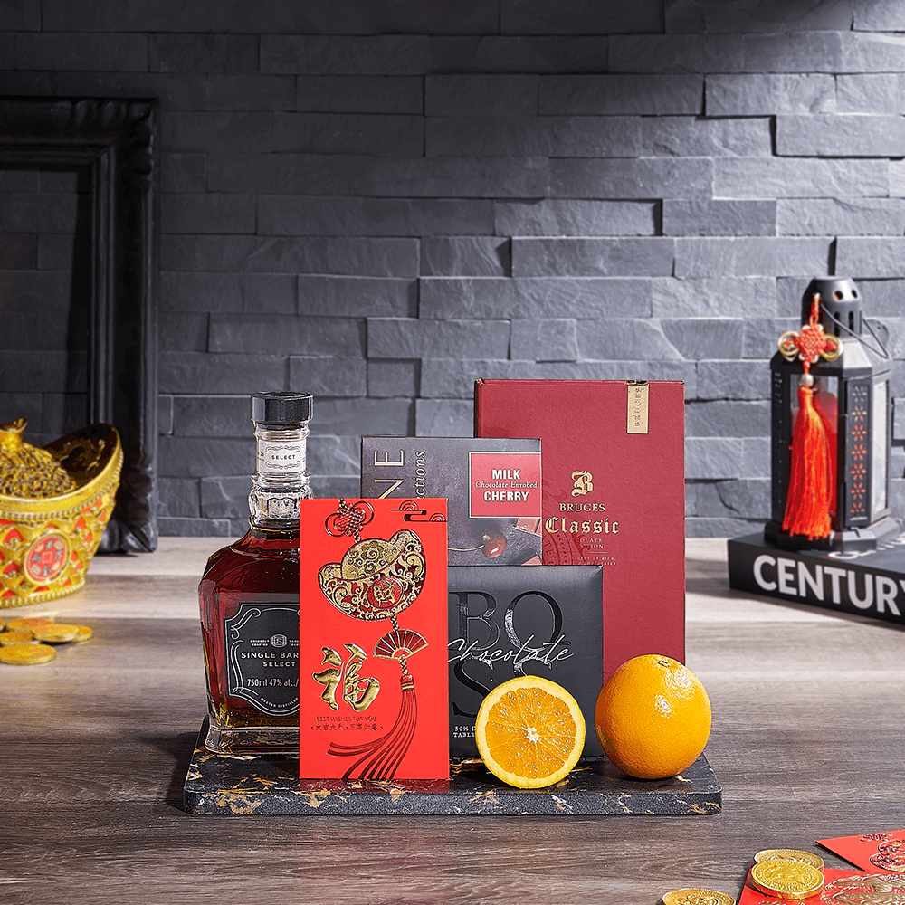 Spirits &amp; Chinese New Year Gift Set, liquor gift, liquor, chinese new year gift, chinese new year, lunar new year gift, lunar new year, Canada delivery