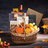 Thanksgiving Wine & Fruit Basket, wine gift, wine, gourmet  gift, gourmet, thanksgiving gift, thanksgiving, holiday gift, holiday, fall gift, fall, fruit gift, fruit