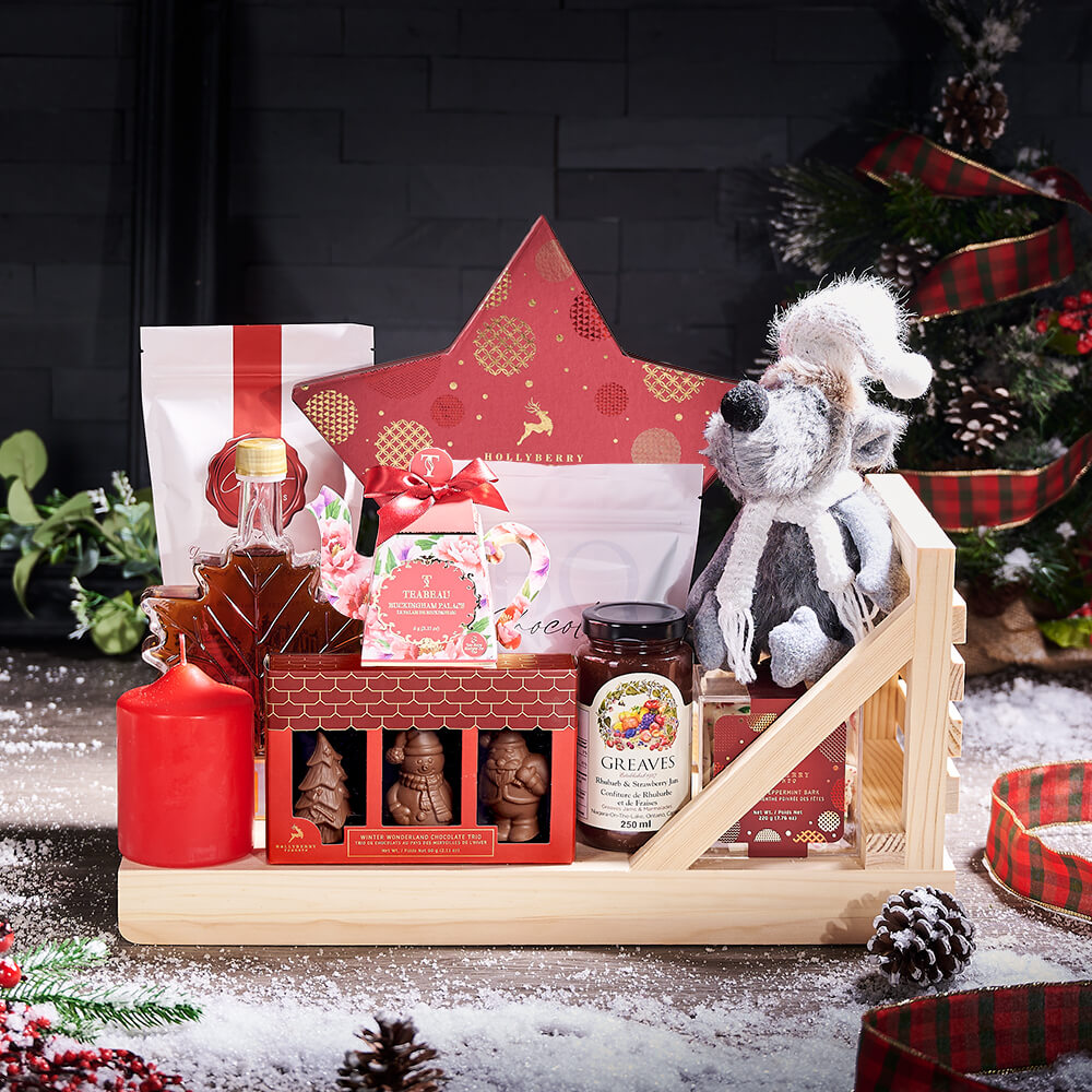 The Holiday Mouse Hot Cocoa Gift, christmas gift, christmas, holiday gift, holiday, gourmet gift, gourmet, chocolate gift, chocolate