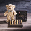 Truffle & Teddy Gift Set, chocolate gift, chocolate, gourmet gift, gourmet, plush gift, plush, teddy bear gift, teddy bear