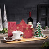 Coffee & Christmas Tree Gift Set, wine gift, wine, christmas gift, christmas, holiday gift, holiday, cookie gift, cookie