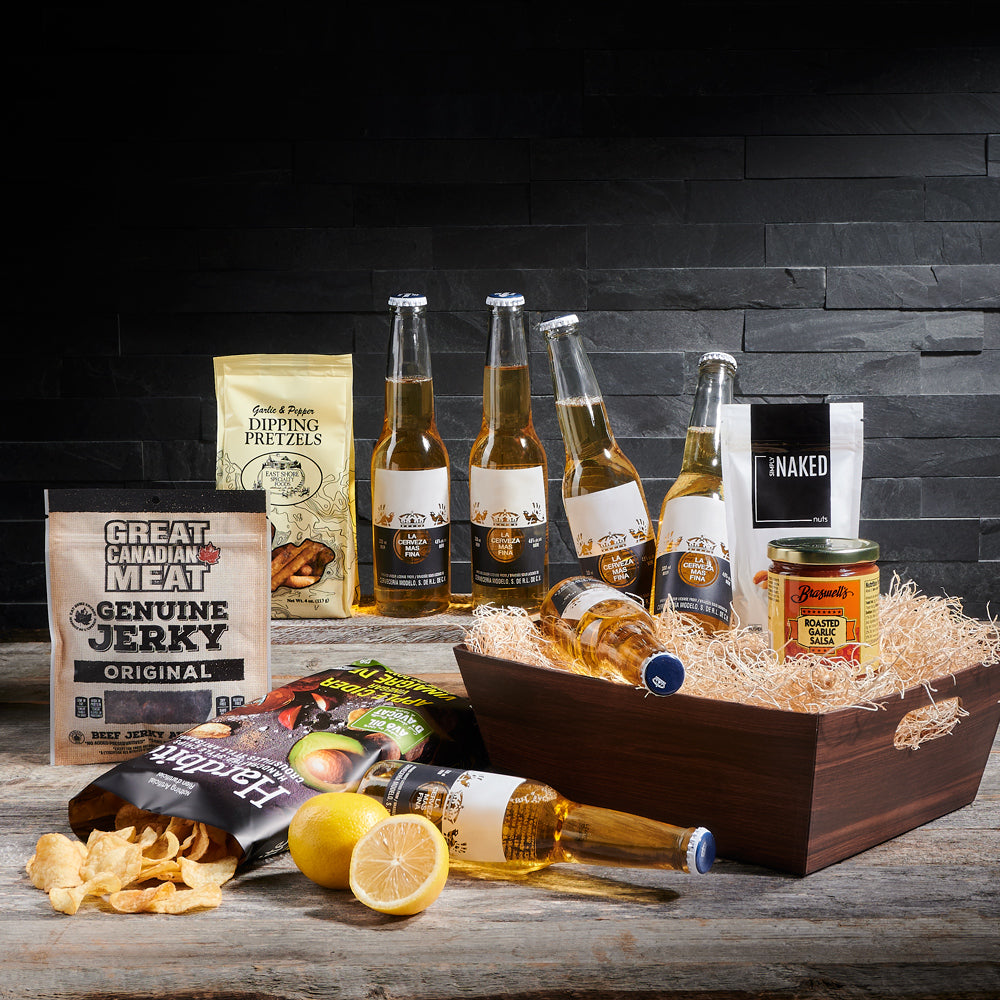 Dad's Craft Beer & Cookie Gift Set – Father's Day gift baskets – Canada &  US delivery - BroCrates Canada
