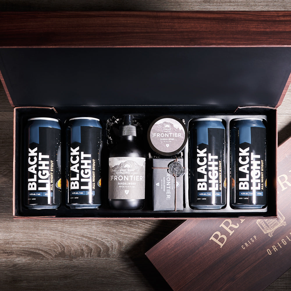 The Craft Beer & Bath Box, beer gift, craft beer gift, craft beer, spa gift, mens spa gift, fathers day, fathers day gift