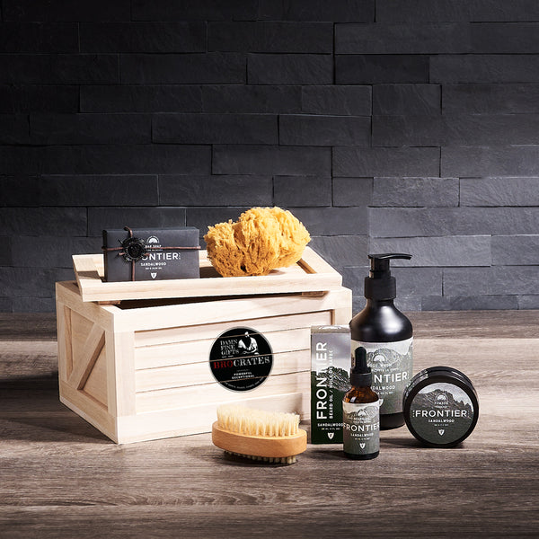 Refreshing Shave BroCrate, spa gift, spa, spa gift crate, fathers day, fathers day gifts