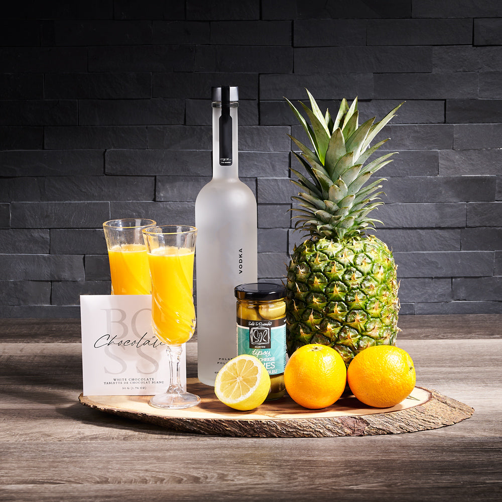 Refreshing Cocktail & Fruit Gift