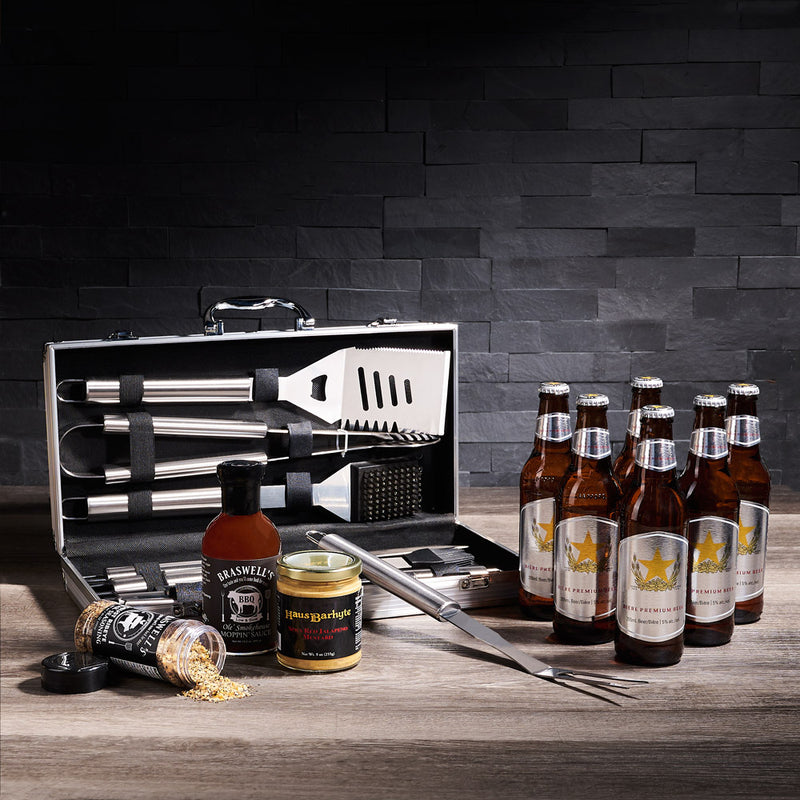 Beer & Grilling BroCrate, beer gift crates, gourmet gift crates, gift crates, beer gift, beer, summer gift