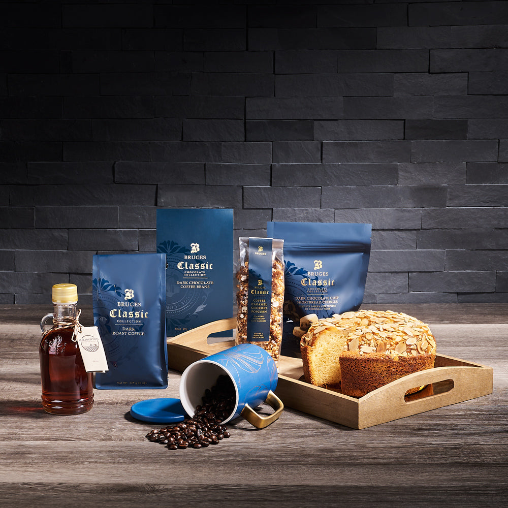 Total Breakfast Coffee Cake Tray, coffee gift, coffee, gourmet gift, gourmet