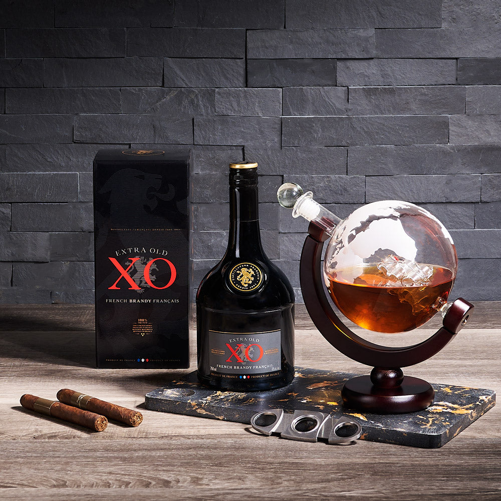 Liquor & Refreshment Gift, liquor gift, liquor, cigar gift, cigars, decanter gift, decanter
