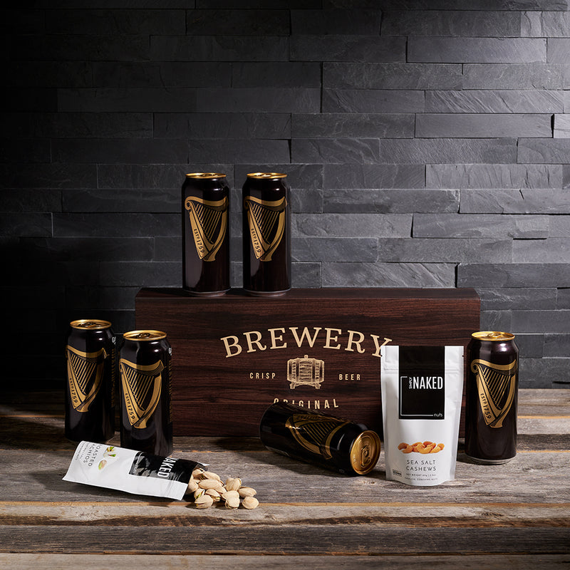 The Beer and Salty Snack Gift - Beer gift baskets, beer gift baskets, gourmet gifts, gifts