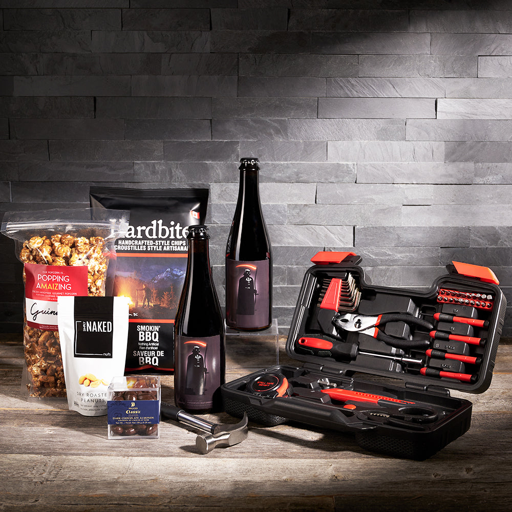Father’s Day Handy Tool Gift Set, beer gift baskets, gourmet gifts, gifts, father’s day gifts, father’s day