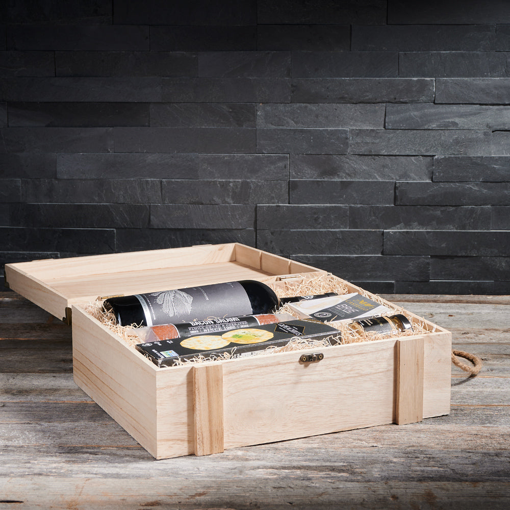 The Premium Wine Pairing BroCrate, wine gift, gourmet gift, wine pairing