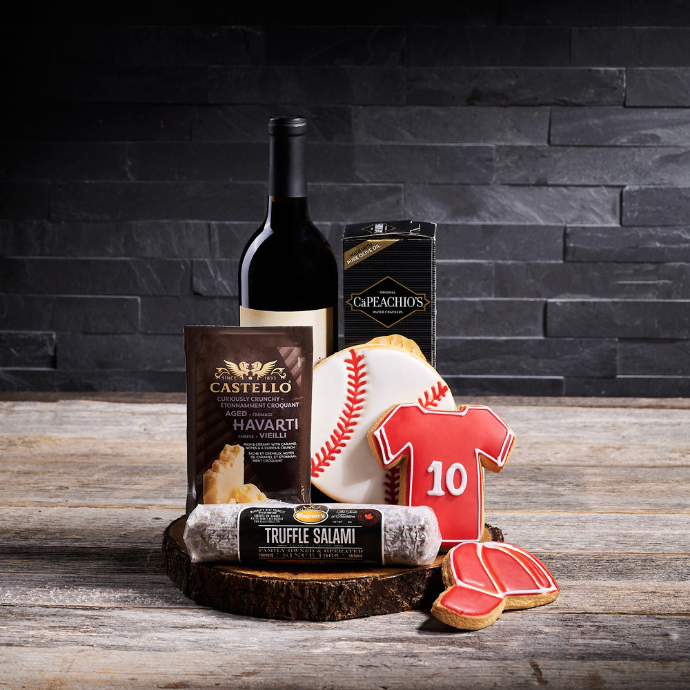 The Baseball Bro’s Wine Gift, baseball gift, wine gift, sports gift