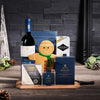Noel Wine & Chocolate Gift, christmas gift, christmas, holiday gift, holiday, gourmet gift, gourmet, cookie gift, cookie, wine gift, wine