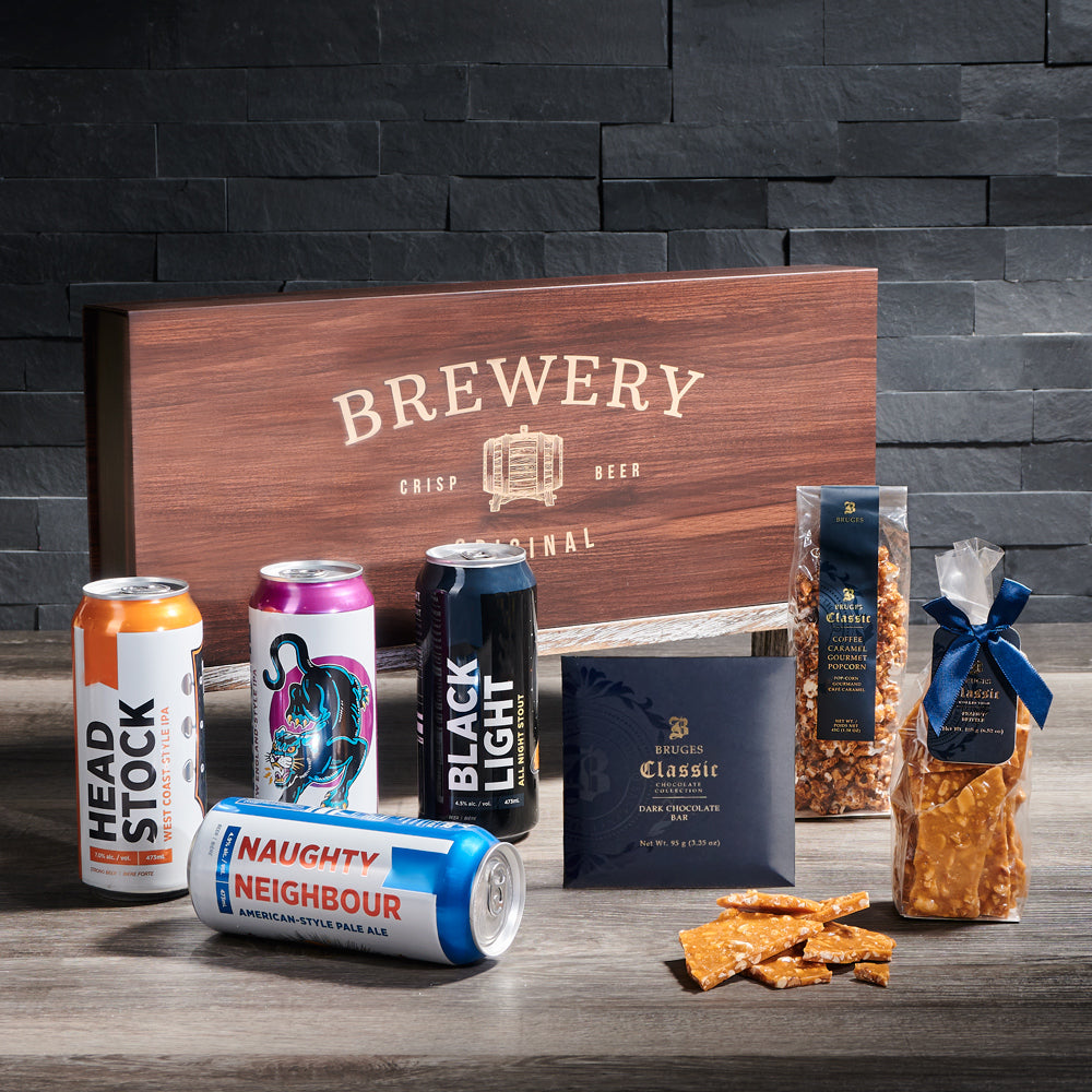 Sweet Snack & Craft Beer Gift – Beer gift baskets – Canada