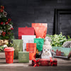 Yuletide Penguin Gift Set, christmas gift, christmas, holiday gift, holiday, gourmet gift, gourmet, plush gift, plush, coffee gift, coffee